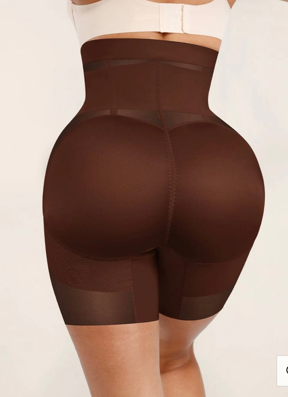 High-Waisted Shaping Briefs Breathable Mesh Waist & Abdomen Control Butt Lifter