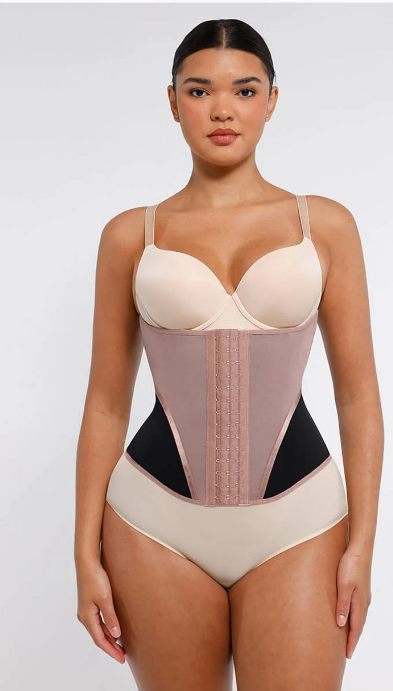Mesh Shapewear Waist Cincher Lightweight Breathable