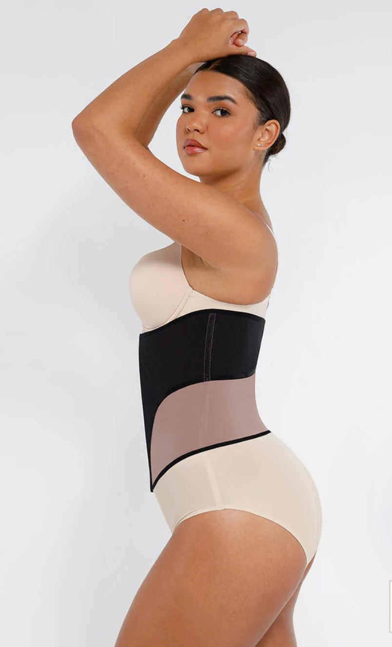Mesh Shapewear Waist Cincher Lightweight Breathable