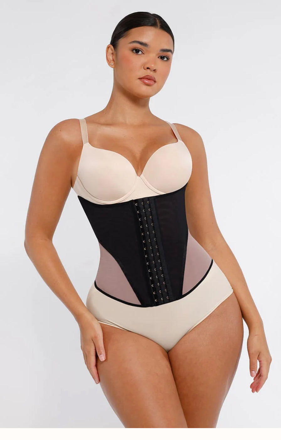Mesh Shapewear Waist Cincher Lightweight Breathable