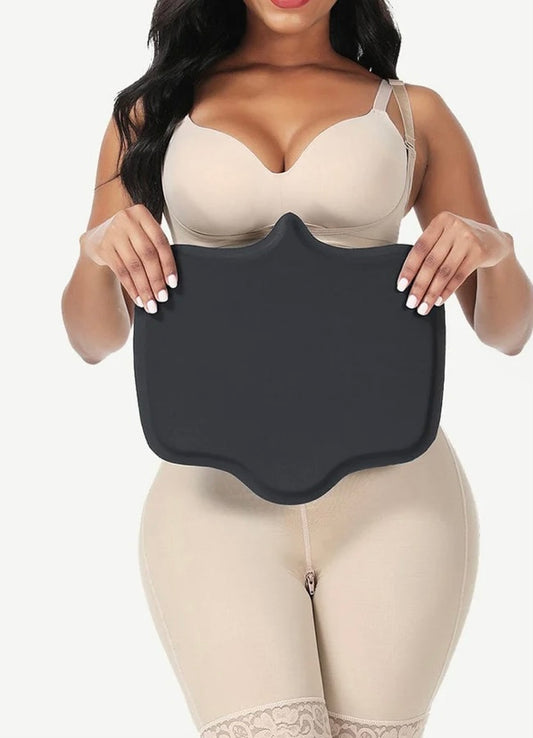 Black Abdomen Board Post Surgery Tummy Compression