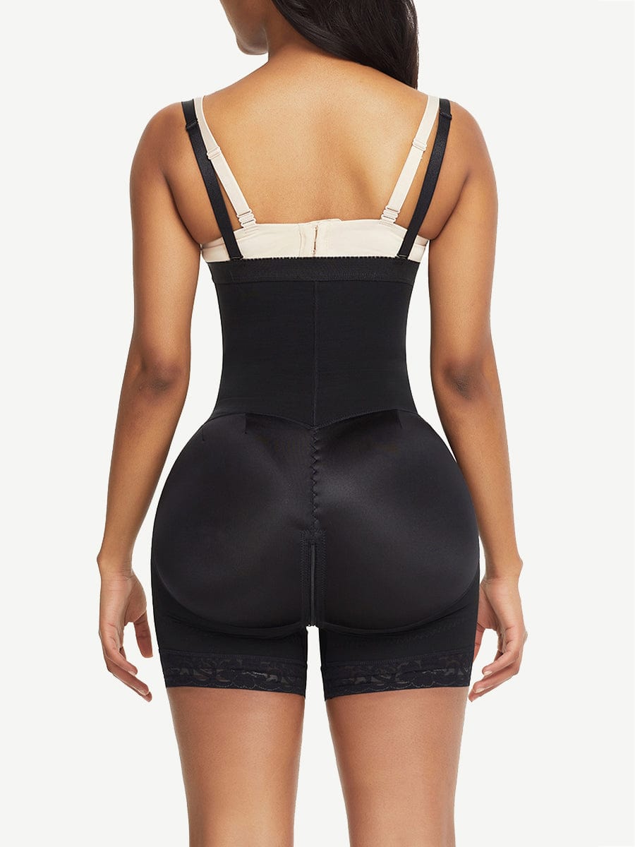 Upgrade-Wholesale Pretty Detachable Straps Side Zip Faja Body Shaper